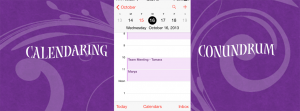calendar synching solutions