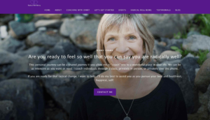 Website design for coaches - Radical Well Being