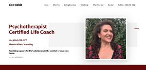 Psychotherapist and Life Coach Website Redesign