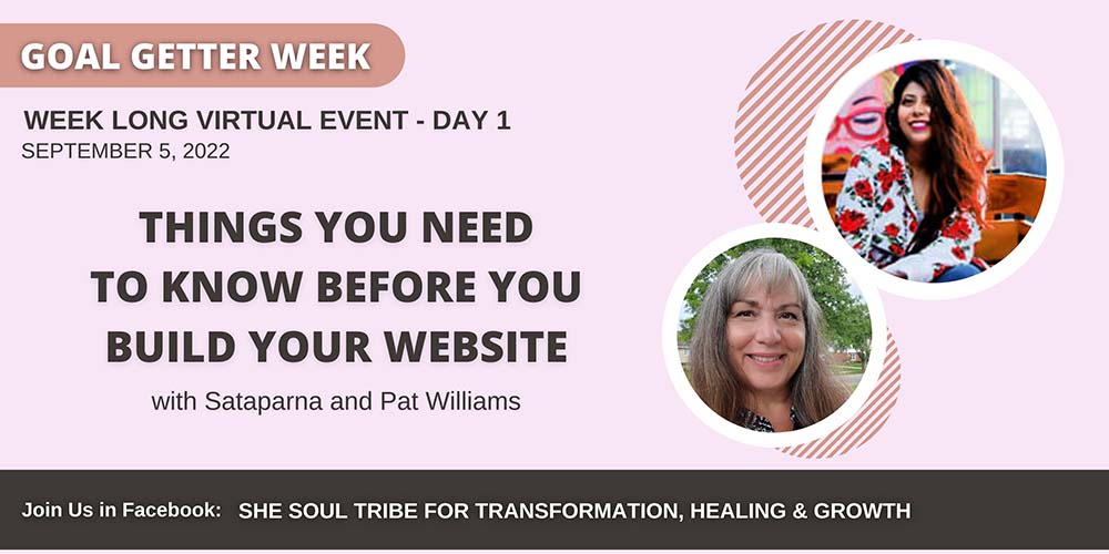 Virtual Event in Facebook Group She Soul Tribe For Transformation, Healing & Growth