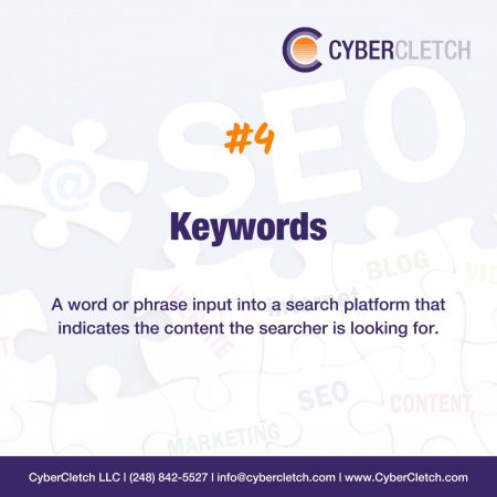 10 essential SEO terms for website owners #4 Keywords